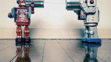 机器人通过锡罐听